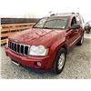 Image 3 : A12B -- 2005 JEEP GRAND CHEROKEE RED 324307 KMS