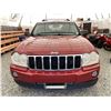 Image 6 : A12B -- 2005 JEEP GRAND CHEROKEE RED 324307 KMS