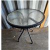 Image 1 : 697-- Glass Bistro Table