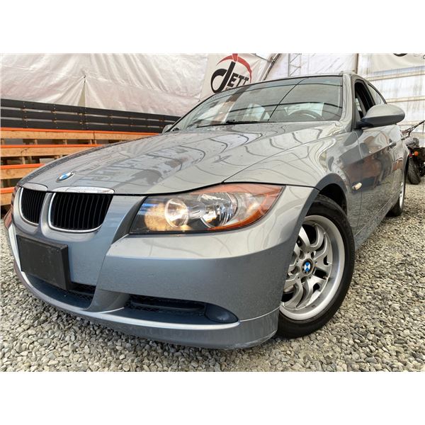 A12X -- 2006 BMW 323 I Grey 160960 KMS
