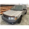 Image 3 : A12V -- 2005 SUBARU FORESTER SILVER 241042 KMS