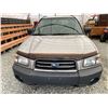 Image 6 : A12V -- 2005 SUBARU FORESTER SILVER 241042 KMS