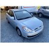 Image 10 : A12 T -- 2008 HYUNDAI ACCENT SILVER 243771 KMS