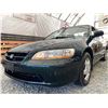 Image 2 : A12Y -- 2000 HONDA EX ACCORD GREEN 184450 KMS