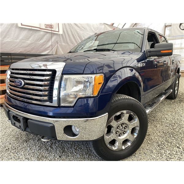 C6R -- 2010 FORD F150 XTR DARK BLUE 276932 KMS