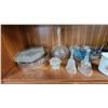 Image 2 : 704 -- Crystal Decantre, Dinner Bell, and Large Bowls.
