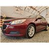 Image 2 : A12U --  2015 CHEVROLET MALIBU BURGUNDY 206970 KMS "NO RESERVE"