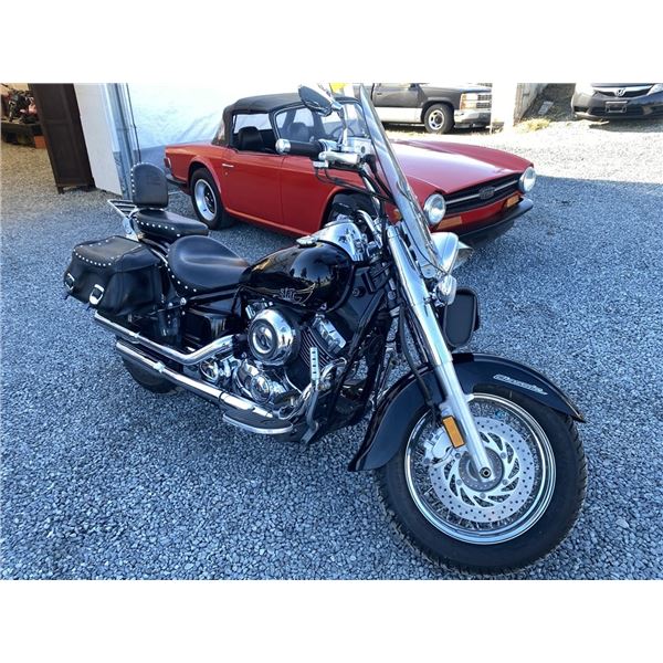0H --  2013 YAMAHA V-STAR XVS650 A BLACK 12,850 KMS