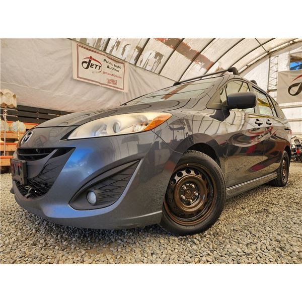 A12B --  2012 MAZDA 5 GREY 243666 KMS