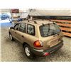 Image 22 : A12C --  2002 HYUNDAI SANTA FE GL GOLD 213088 KMS