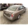 Image 16 : A12J --  2004 NISSAN ALTIMA S BROWN 227,171 KMS
