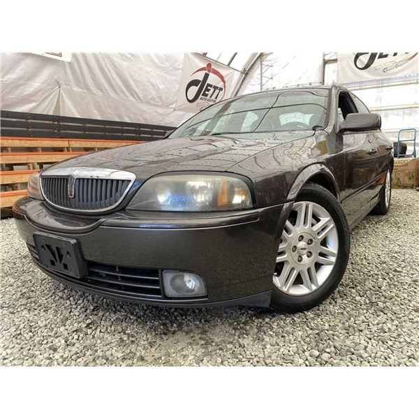 A12N --  2005 LINCOLN LS GREY 198704 KMS