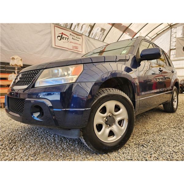 A12S --  2011 SUZUKI GRAND VITARA 4X4 DARK BLUE 239248 KMS