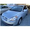 Image 3 : A12 T -- 2008 HYUNDAI ACCENT SILVER 243771 KMS
