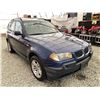 Image 9 : A12 --  2004 BMW X3 BLUE 229413 KMS