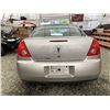 Image 18 : A12E --  2008 PONTIAC G6 SILVER 60534 KMS