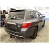 Image 15 : A12G --  2009 TOYOTA HIGHLANDER LIMITED GREY 364,400 KMS