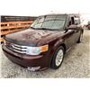 Image 2 : A7 --  2009 FORD FLEX RED 224616 KMS