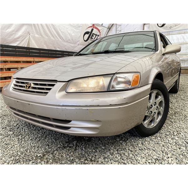 A3 --  1997 TOYOTA CAMRY GOLD 302304 KMS "NO RESERVE"