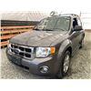 Image 3 : A6 --  2010 FORD ESCAPE XLT GREY 204863 KMS