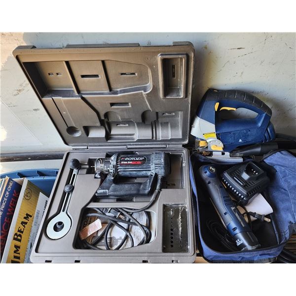 SPIRAL SAW, JIG SAW, ROTARY TOOL