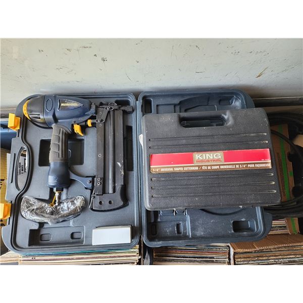 CUTTERHEADS AND STAPLER