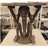 Image 1 : VINTAGE CARVED AFRICAN TABLE