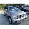 Image 10 : B2 --  2009 TOYOTA SEQUOIA PLATINUM GREY 446306 KMS