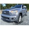 Image 2 : B2 --  2009 TOYOTA SEQUOIA PLATINUM GREY 446306 KMS