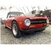 Image 8 : C6E --  1971 TRIUMPH TR6 RED 56665 MILES