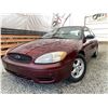 Image 1 : A9 --  2006 FORD TAURUS SE RED 210382 KMS