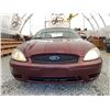 Image 5 : A9 --  2006 FORD TAURUS SE RED 210382 KMS