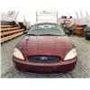 Image 6 : A9 --  2006 FORD TAURUS SE RED 210382 KMS