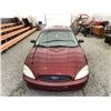 Image 7 : A9 --  2006 FORD TAURUS SE RED 210382 KMS
