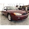 Image 8 : A9 --  2006 FORD TAURUS SE RED 210382 KMS