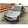 Image 4 : A12U --  2013 VOLKSWAGEN JETTA GREY 298468 KMS