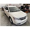 Image 10 : A12I --  2013 DODGE JOURNEY SE WHITE 253775 KMS  "NO RESERVE"