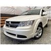 Image 1 : A12I --  2013 DODGE JOURNEY SE WHITE 253775 KMS  "NO RESERVE"