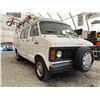 Image 8 : 0C  --  1985 DODGE RAM VAN B250 WHITE 26362 KMS TMU - ESTATE SALE "NO RESERVE"