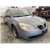 Image 8 : 0N --  2008 PONTIAC G6 "NO RESERVE" SILVER 144811 KMS