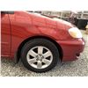 Image 29 : 0T --  2005 TOYOTA COROLLA CE RED 157329 KMS  "NO RESERVE"