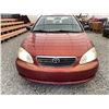 Image 6 : 0T --  2005 TOYOTA COROLLA CE RED 157329 KMS  "NO RESERVE"