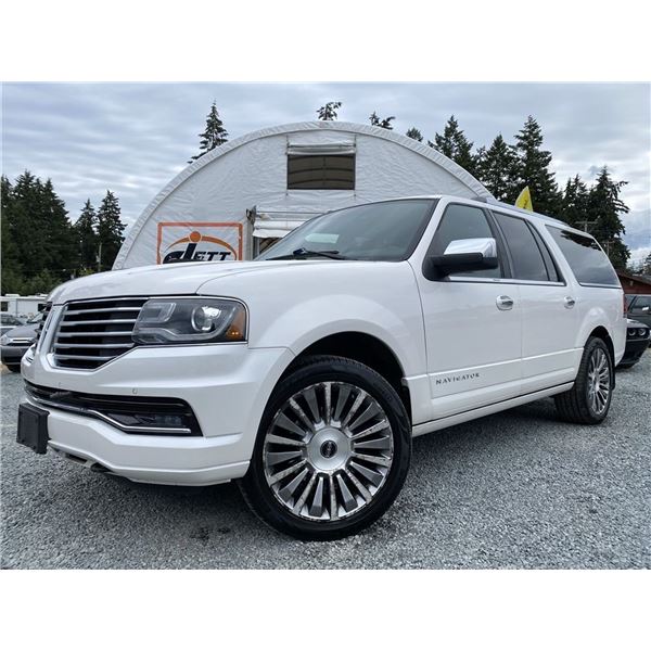 C6B --  2015 LINCOLN NAVIGATOR L WHITE 140275 KMS