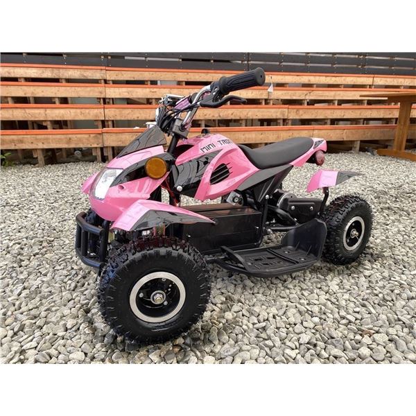497--MINI TRON ATV BLUE