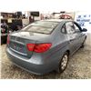 Image 15 : 0ZD --  2007 HYUNDAI ELANTRA GL "NO RESERVE" BLUE 254214 KMS