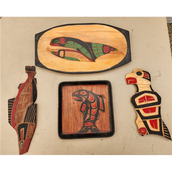 Carved Wooden Wall Art