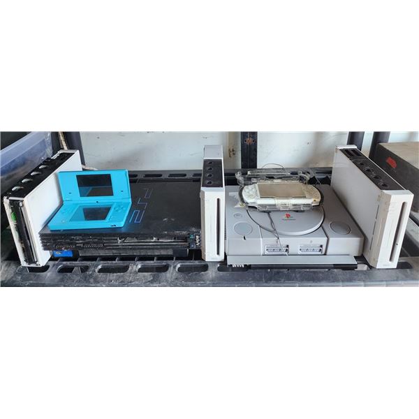 PS1, PS2, PSP, NINTENDO DS, NINTENDO Wii