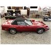 Image 11 : C6F --  1989 CHEVROLET CORVETTE CONVERTIBLE RED 165,536 KMS