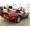 Image 15 : C6F --  1989 CHEVROLET CORVETTE CONVERTIBLE RED 165,536 KMS