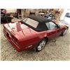 Image 16 : C6F --  1989 CHEVROLET CORVETTE CONVERTIBLE RED 165,536 KMS